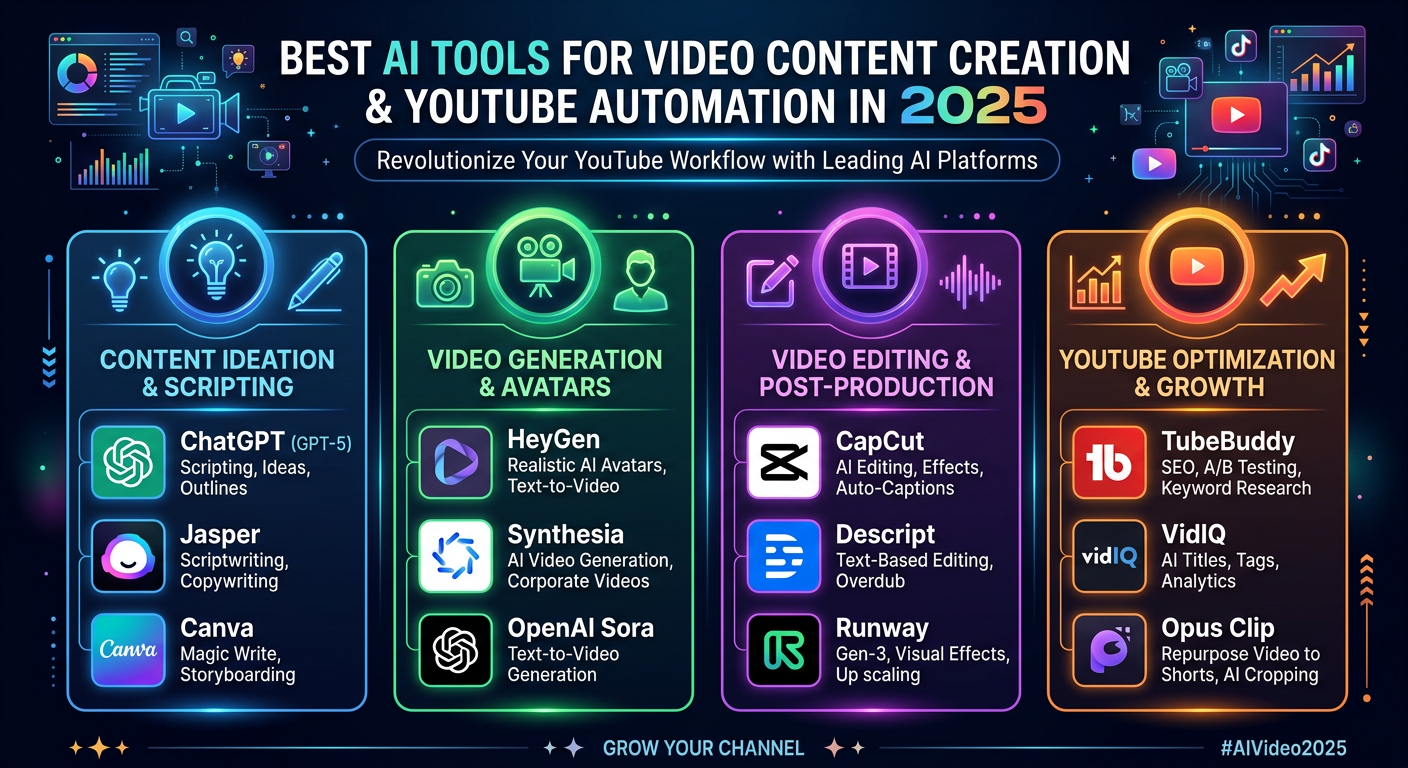 best-ai-tools-for-video-content-creation-and-youtube-automation-in-2025 Home